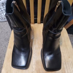 Asos Pleather ankle boots